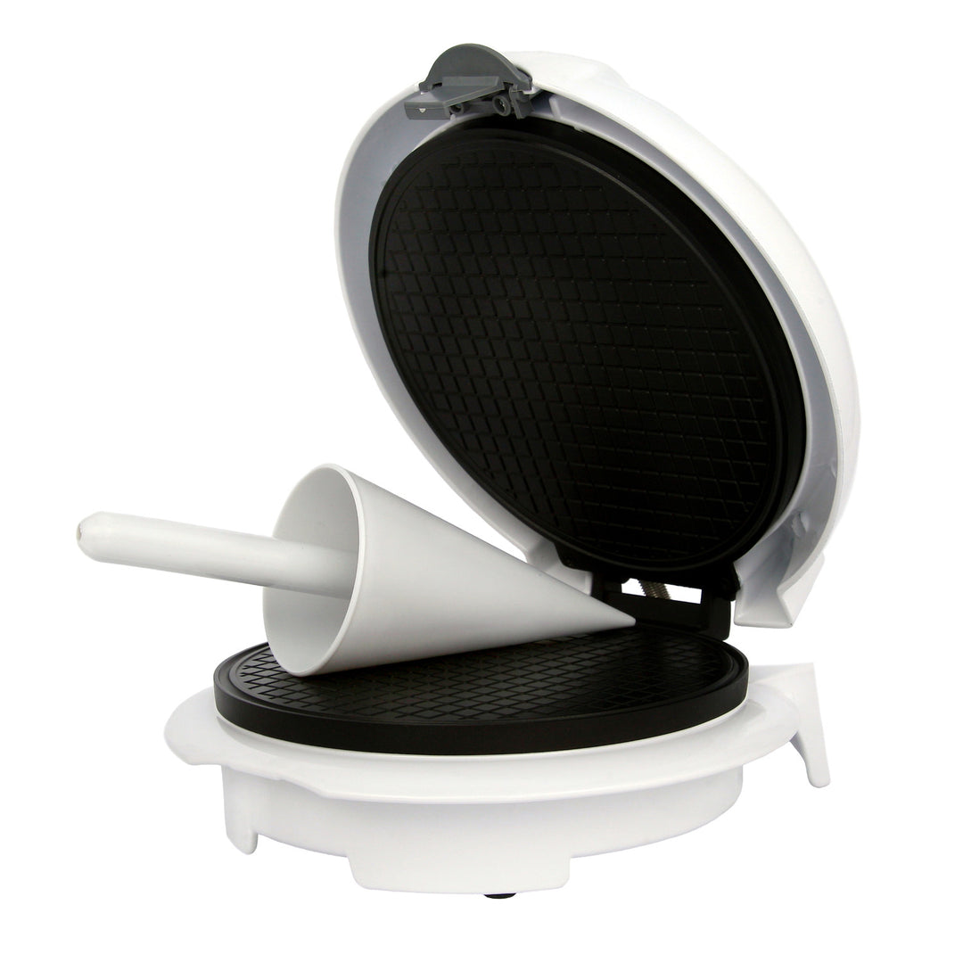 Adler wafer maker, temperatura regulable de forma continua, 1500W, blanco, AD 3038