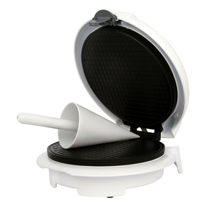 Adler wafer maker, temperatura regulable de forma continua, 1500W, blanco, AD 3038