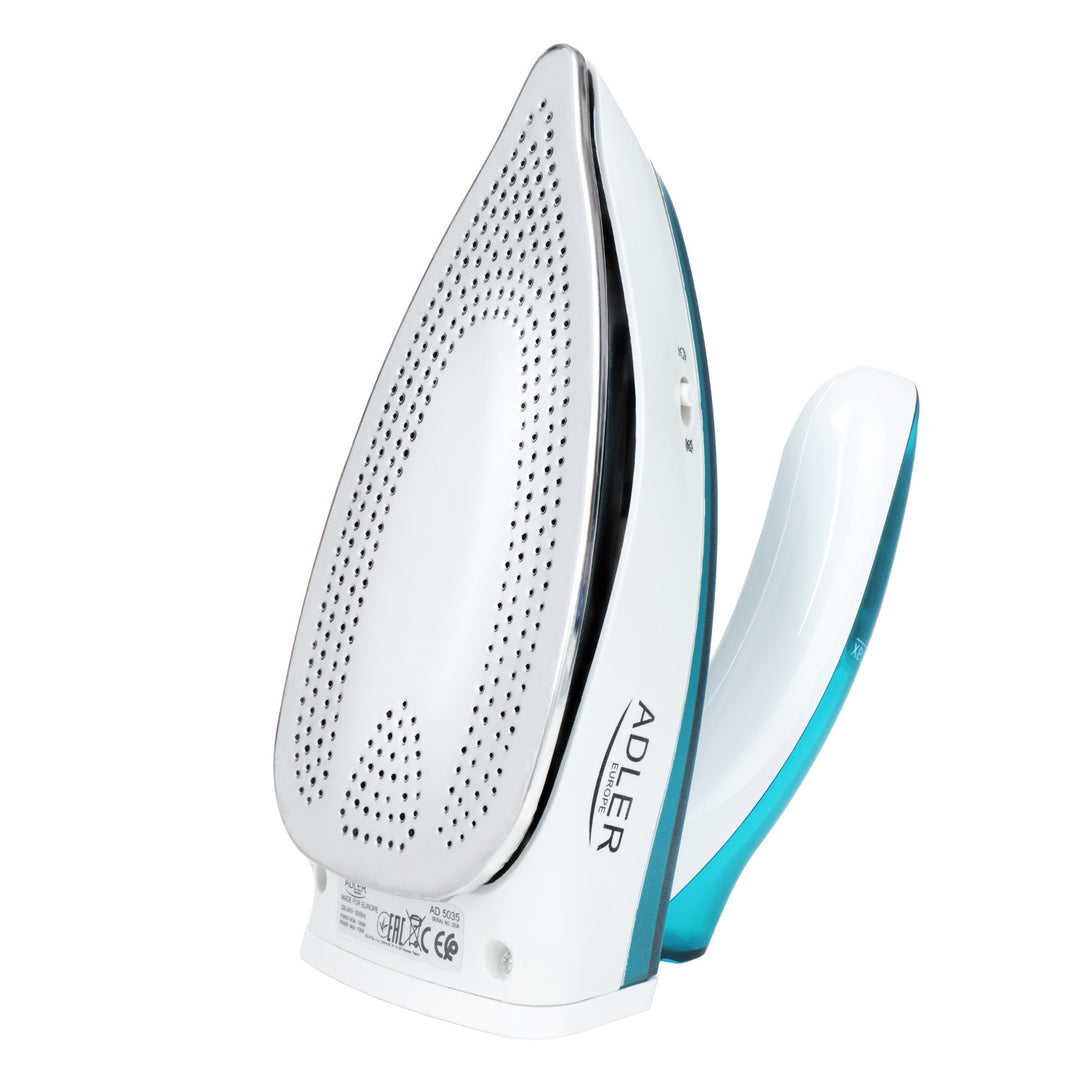 Plancha turística Adler, con vapor, mango plegable, potencia 1700W, AD 5035