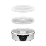 Secador de cogumelos, frutas e ervas Concept, 380 W, 7 peneiras, controlo digital, SO2090
