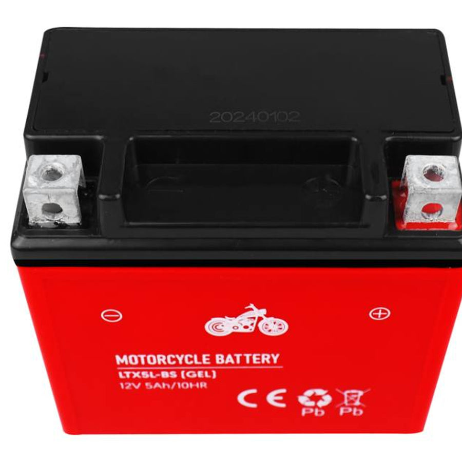 Bateria de gel Lamex, moto, 12V, 5Ah, LTX5L-BS