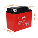 Bateria de gel Lamex, moto, 12V, 5Ah, LTX5L-BS