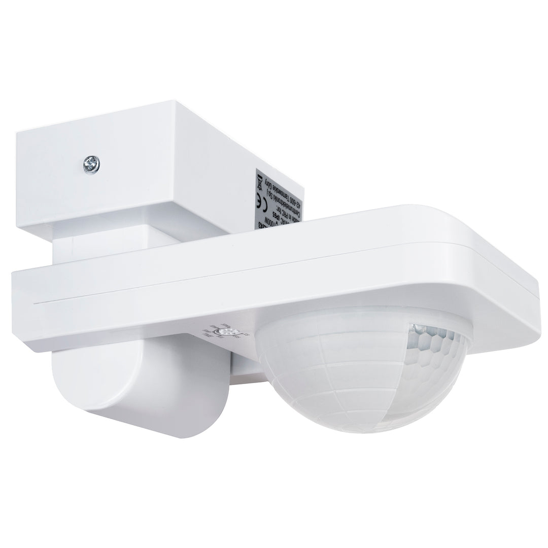 Detector de movimiento Maclean PIR, infrarrojos, IP65, max 2000W, MCE243, 2 piezas