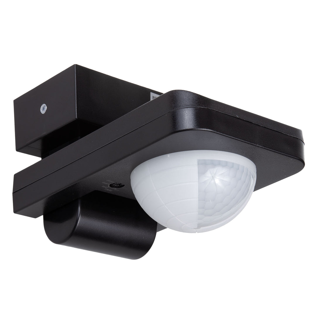 Detector de movimiento Maclean PIR, infrarrojos, IP65, max 2000W, negro, MCE243 B, 2 piezas
