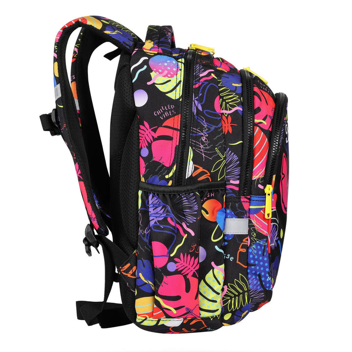 Mochila Escolar Coolpack Jerry DISNEY STITCH 19 L Preto + Estojo Escolar Oval CoolPack Campus Disney Stitch F062886