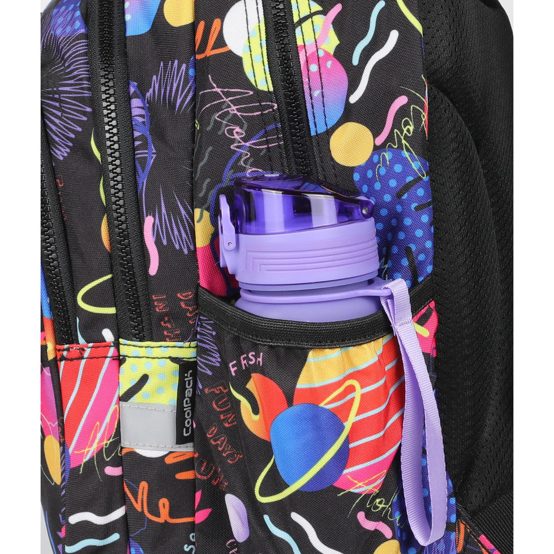 Mochila Escolar Coolpack Jerry DISNEY STITCH 19 L Preto + Estojo Escolar Oval CoolPack Campus Disney Stitch F062886