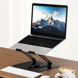 Media-Tech MT2662 Soporte ergonómico ajustable y giratorio para portátil 10-17