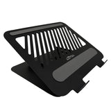 Media-Tech MT2662 Soporte ergonómico ajustable y giratorio para portátil 10-17