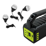 Verna linterna solar multifuncional, 6en1, powerbank, panel solar, lámpara, luces LED, altavoz+radio, Tur000008