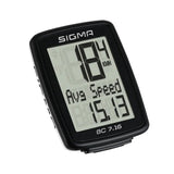 Sigma Contador de ciclos, cableado, arranque/parada, pantalla de tres filas, BC 7.16