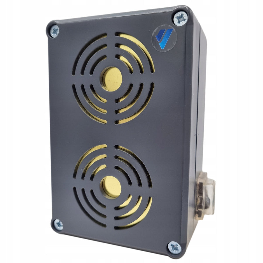 Ahuyentador de roedores Viano para martas ratas ratones, a pilas, IP65, alcance hasta 200 m, OB-02