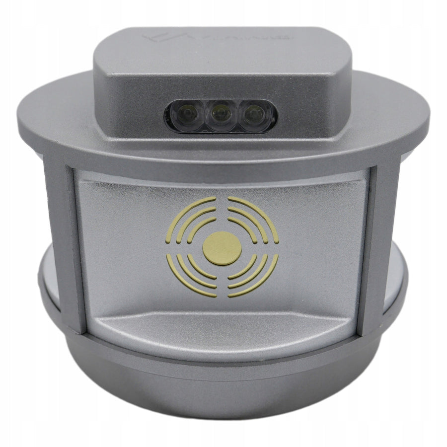 Ahuyentador de roedores inalámbrico martas ratones Viano, IP44, batería recargable Li-ion 4Ah, modo LED, Trio