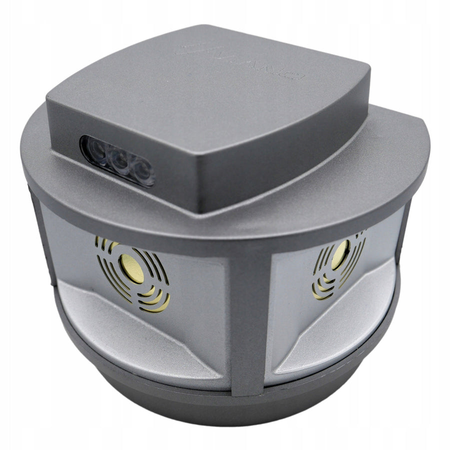 Ahuyentador de roedores inalámbrico martas ratones Viano, IP44, batería recargable Li-ion 4Ah, modo LED, Trio