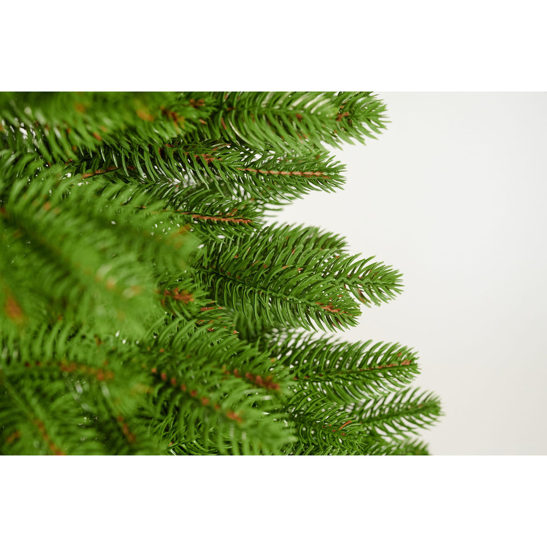 Árbol de Navidad artificial, abeto columnar, ramas PE, altura 180 cm