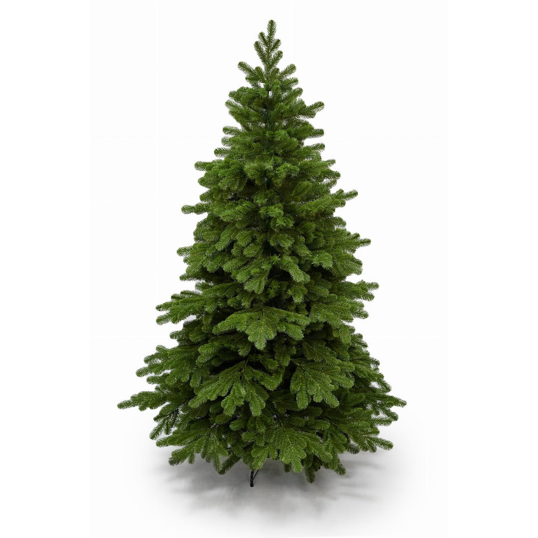 Árbol de Navidad artificial, abeto natural, 100% PE, altura 200 cm
