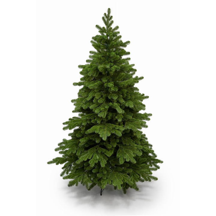 Árbol de Navidad artificial, abeto natural, 100% PE, altura 200 cm