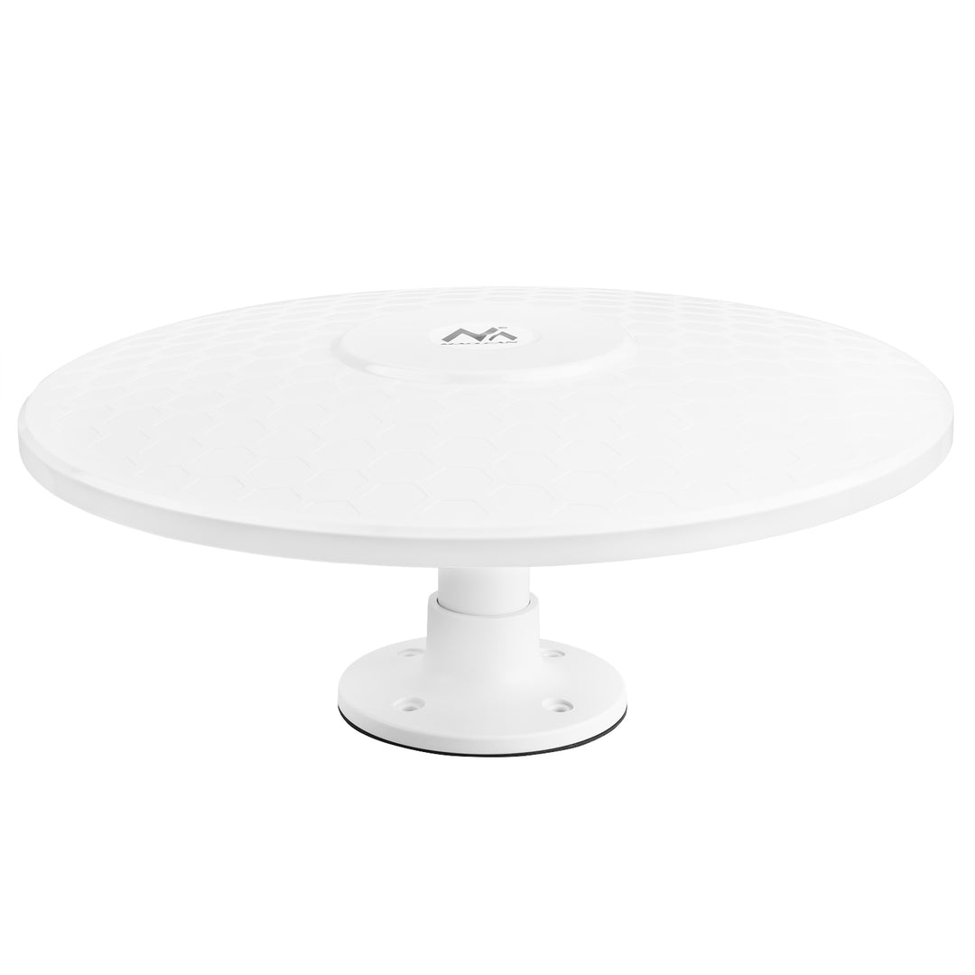 Antena omnidireccional Maclean DVB-T/T2 HEVC, activa, camper, 12V, MCTV-103