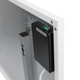 Calefactor por infrarrojos Cronos, 700 W, mando a distancia, superficie mate, ultrafino, calefacción económica, Graphene PRO CGP-700TWP