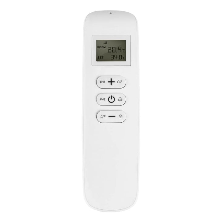 Calefactor por infrarrojos Cronos, 700 W, mando a distancia, superficie mate, ultrafino, calefacción económica, Graphene PRO CGP-700TWP
