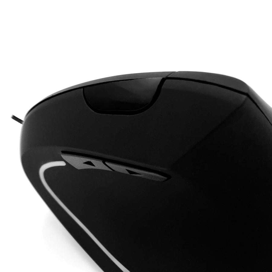 Ratón óptico vertical Vertic, con cable, óptico, 6400 DPI, 5 botones, MT1122
