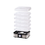 Secador de lafe, para setas, frutas, verduras, 250W, 5 tamices, control de temperatura, NutriDry