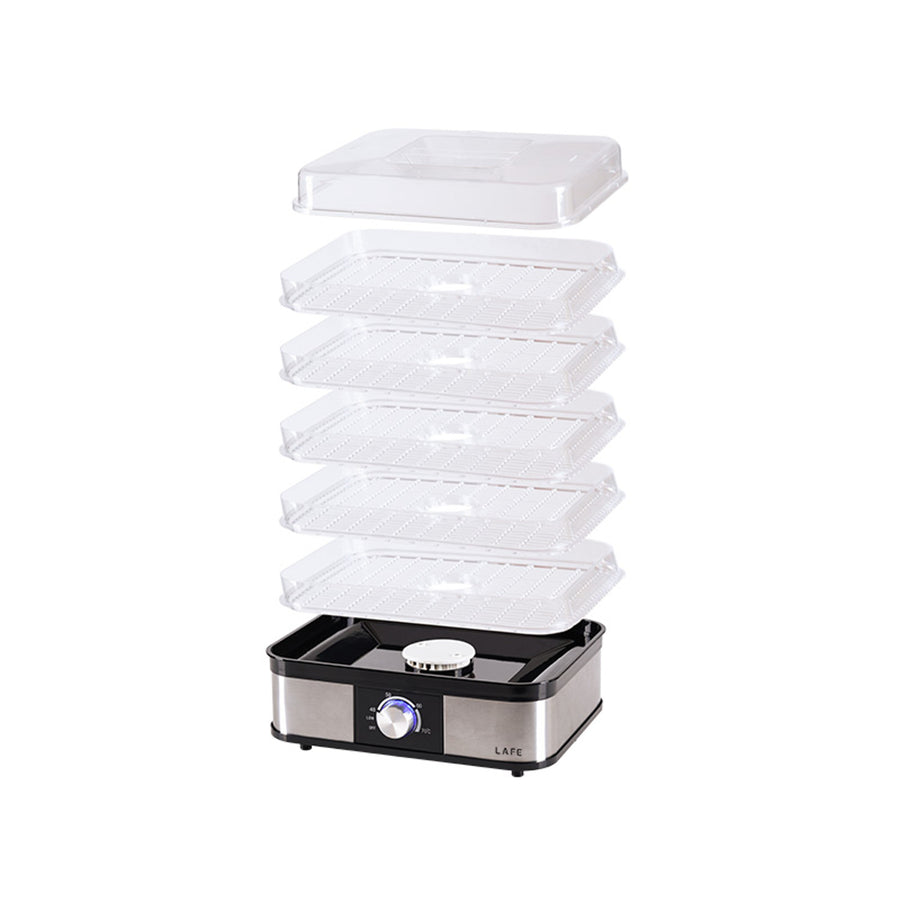 Secador de lafe, para setas, frutas, verduras, 250W, 5 tamices, control de temperatura, NutriDry