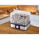 Secador de lafe, para setas, frutas, verduras, 250W, 5 tamices, control de temperatura, NutriDry