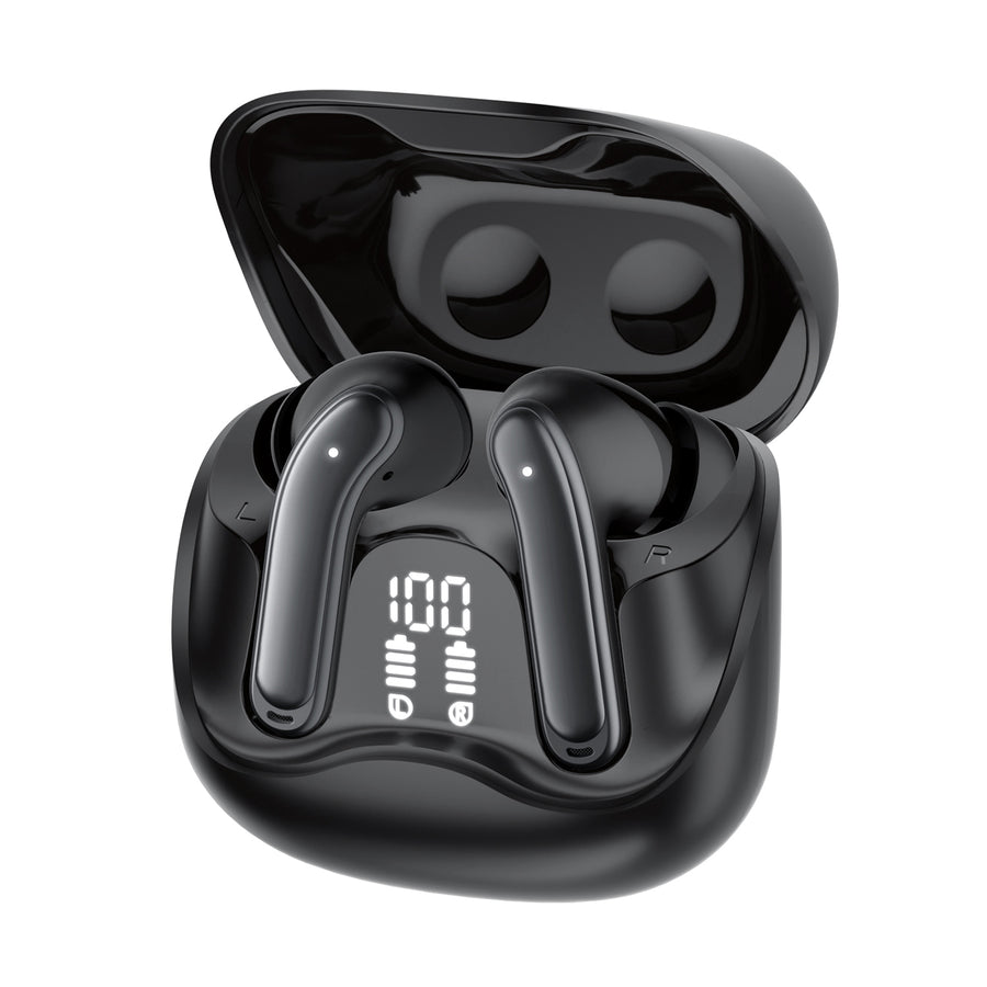 Auriculares inalámbricos Audiocore, ANC híbrido, ENC, 6 micrófonos, estuche de carga, Tuya, AC591 PRO