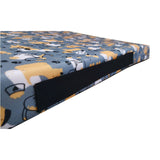 Bertoni XL colchón cama para perro, espuma, funda impermeable, estampado Perros Grises, EE146