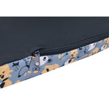 Bertoni XL colchón cama para perro, espuma, funda impermeable, estampado Perros Grises, EE146