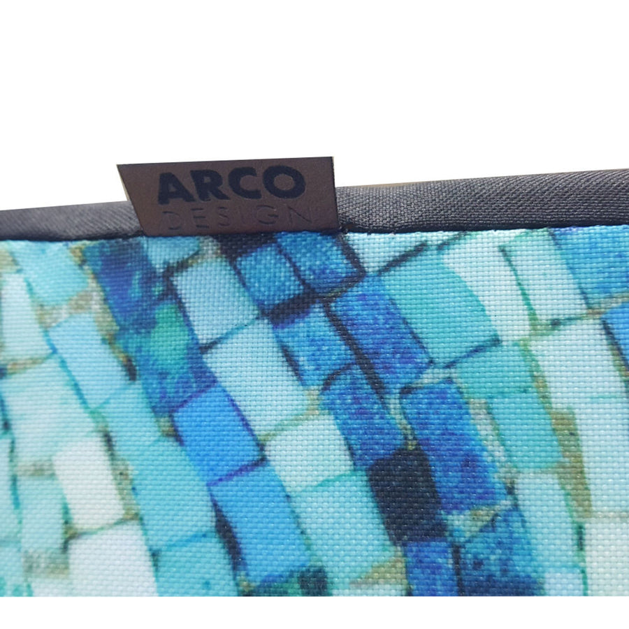 Colchón para perro Bertoni XL, espuma, funda impermeable, motivo mosaico, EE147