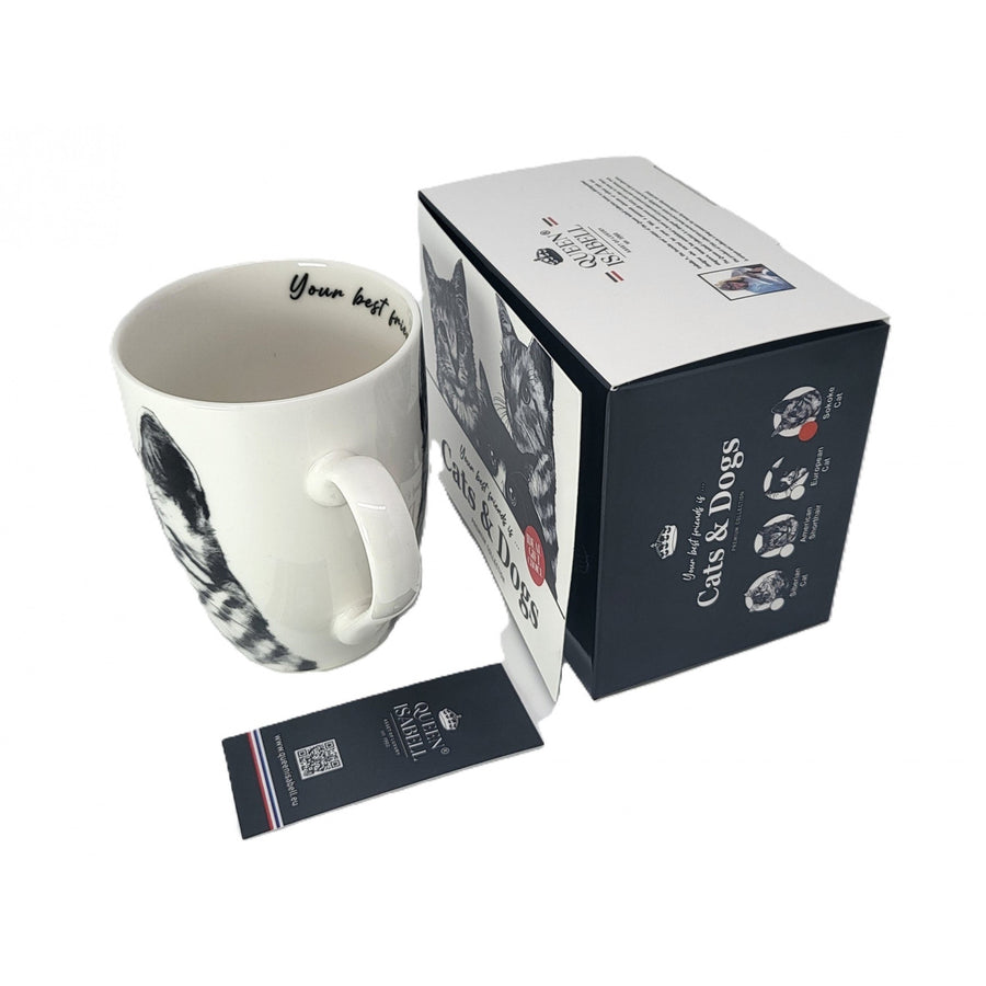 Taza de porcelana Reina Isabel, gato Sokake, 350ml, Q1-05218