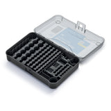 Organizador de pilas GreenBlue, tapa transparente, 115 espacios, Varta Box GB189, 5 unidades