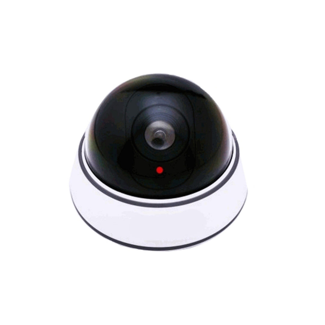 Cámara domo falsa DC2300 con LED intermitente + 3 pilas AA Varta Industrial