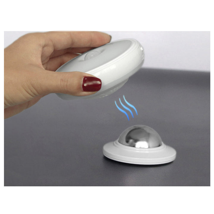 Lámpara LED con sensor de movimiento Maclean, imán, luz de fondo, modos de luz: continua, sensor PIR, 3xAA, MCE223 + 3 pilas Varta Industrial
