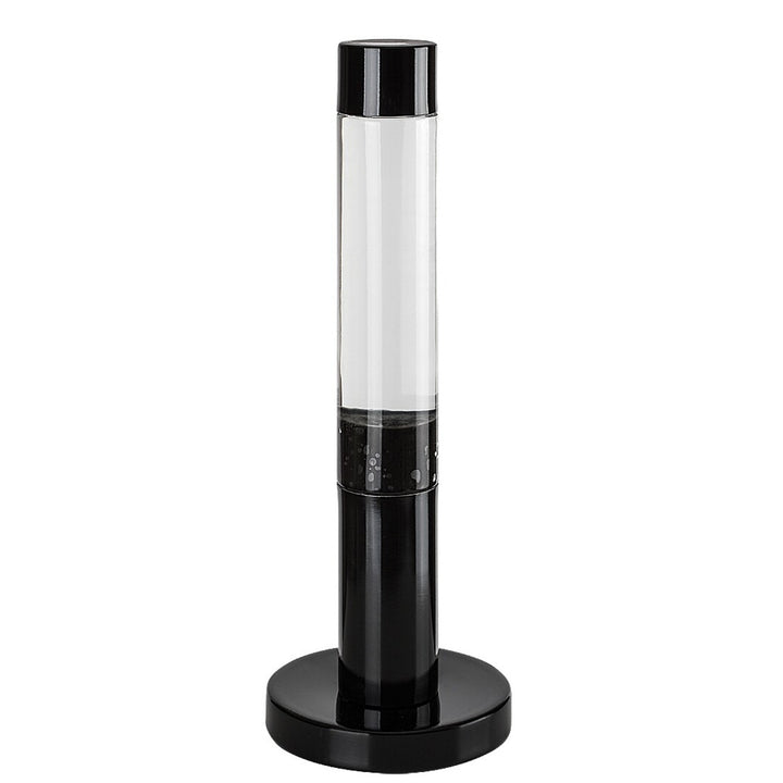 Lámpara de lava LED Rabalux, potencia 25 W, 3000 K, cera negra, Lavastic