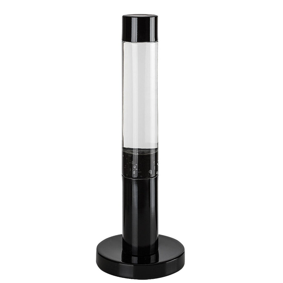 Lámpara de lava LED Rabalux, potencia 25 W, 3000 K, cera negra, Lavastic