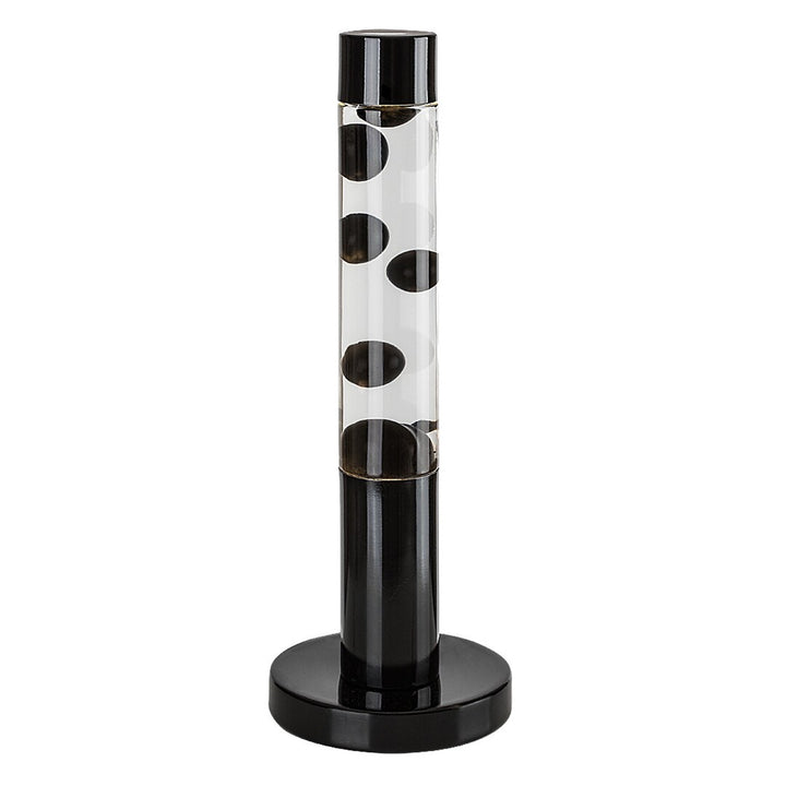 Lámpara de lava LED Rabalux, potencia 25 W, 3000 K, cera negra, Lavastic