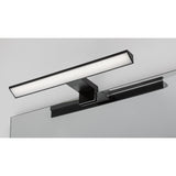 Rabalux lámpara de baño, potencia 6W, blanco natural 4000K, IP44. negro, Loric