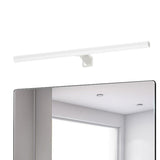 Lámpara de baño Rabalux, potencia 9 W, blanco natural 4000 K, IP44, cromada, Oliro