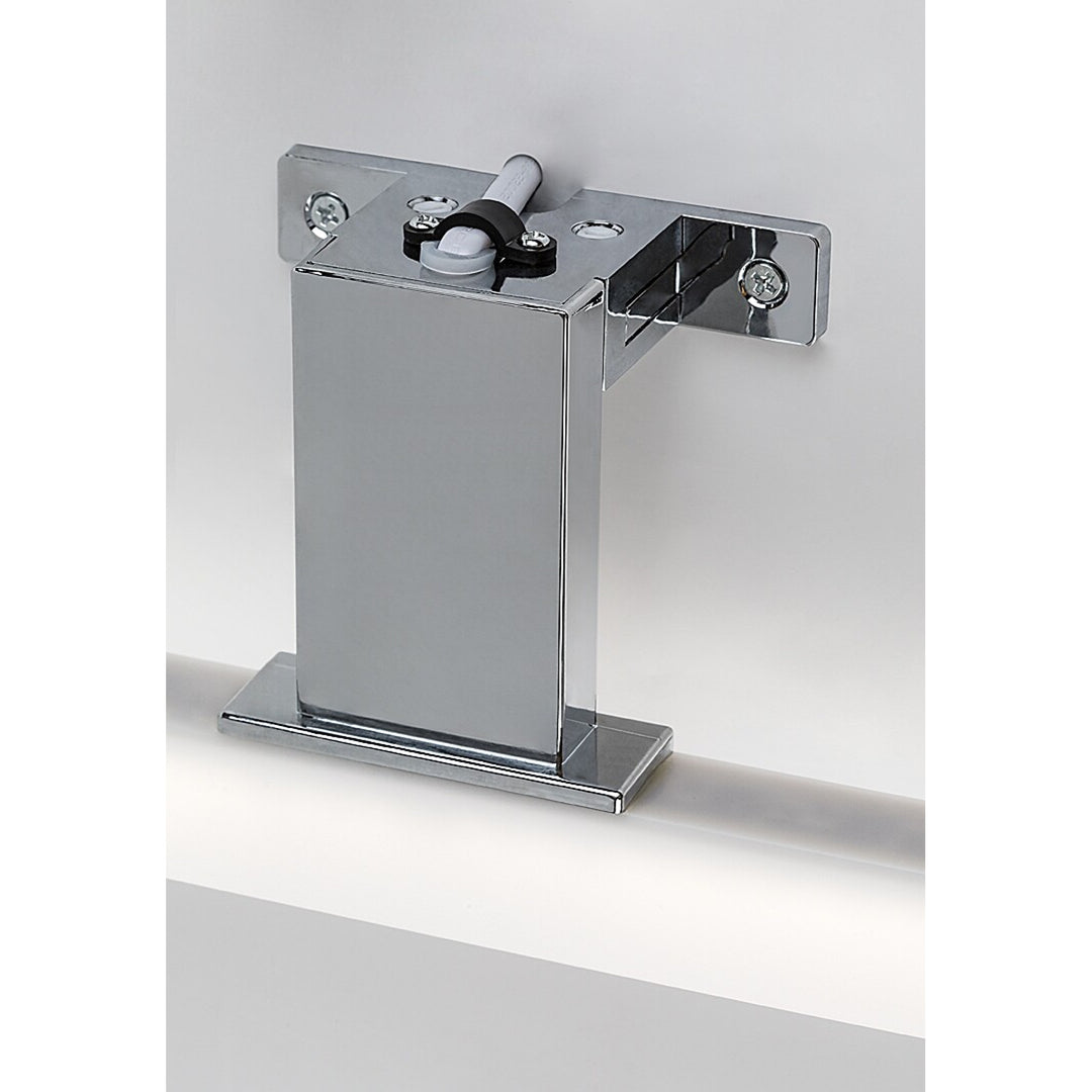 Lámpara de baño Rabalux, potencia 9 W, blanco natural 4000 K, IP44, cromada, Oliro