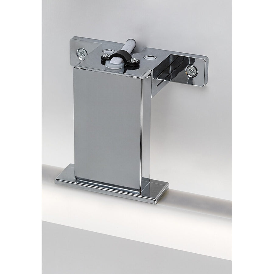 Lámpara de baño Rabalux, potencia 9 W, blanco natural 4000 K, IP44, cromada, Oliro