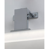Lámpara de baño Rabalux, potencia 9 W, blanco natural 4000 K, IP44, cromada, Oliro
