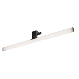Rabalux lámpara de baño, potencia 9W, blanco natural 4000K, IP44. negro, Oliro