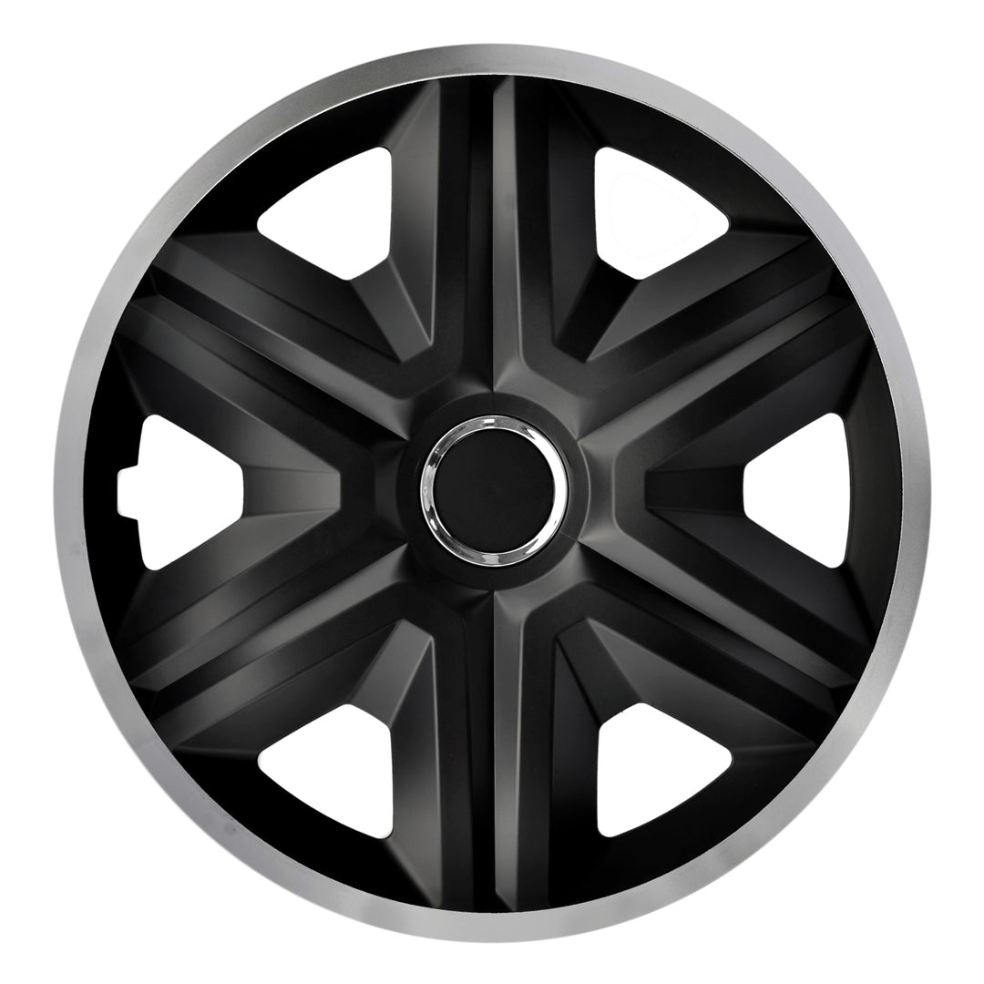 Tapacubos universal 15'' NRM Fast Lux plata 1 ud.