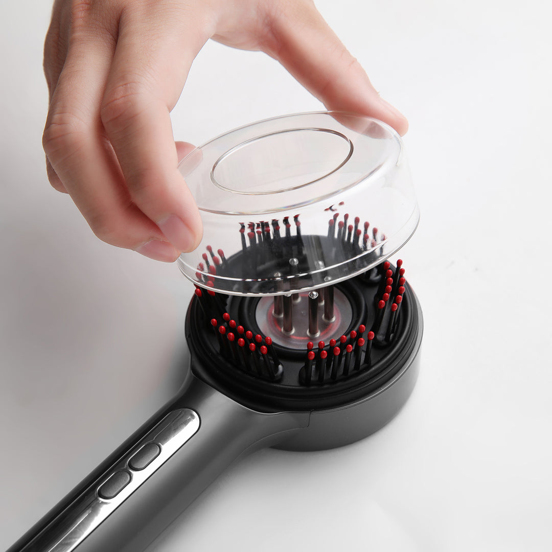 CEPILLO REGENERADOR MASAJADOR DE CABELLO y Cuero Cabelludo MT6537