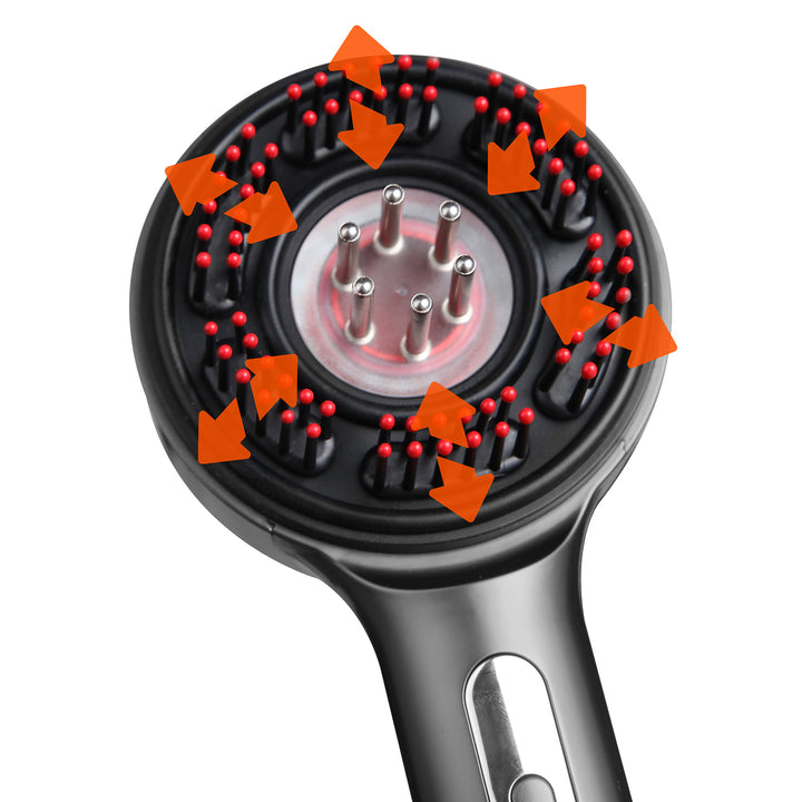 CEPILLO REGENERADOR MASAJADOR DE CABELLO y Cuero Cabelludo MT6537