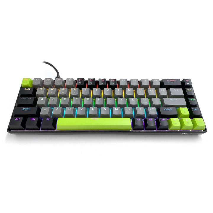 Teclado mecánico 60% RED CORE MX60 MT1260, iluminación de teclas, Mediatech