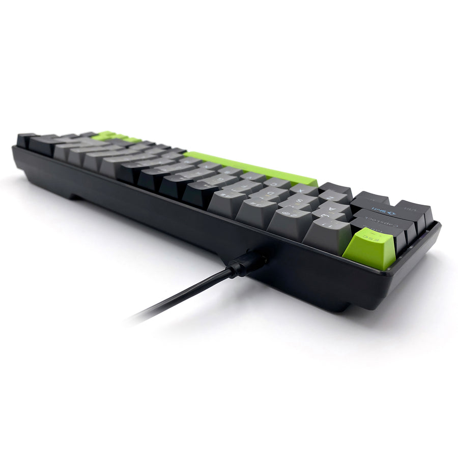 Teclado mecánico 60% RED CORE MX60 MT1260, iluminación de teclas, Mediatech