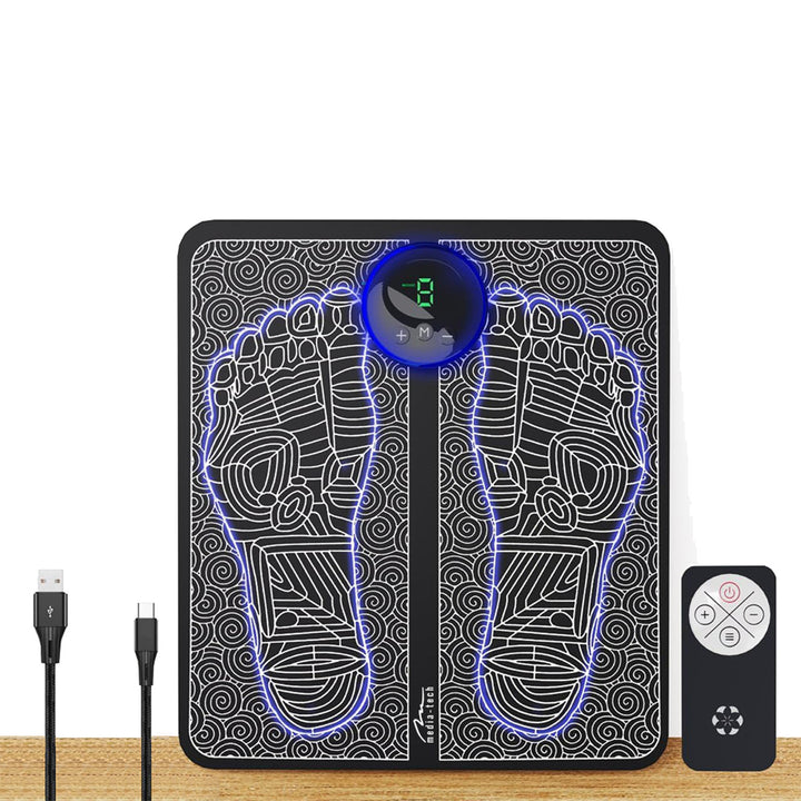 Aparato de masaje de pies Media-Tech, masaje por electroestimulación EMS, 8 modos, 19 niveles de intensidad, MT6527